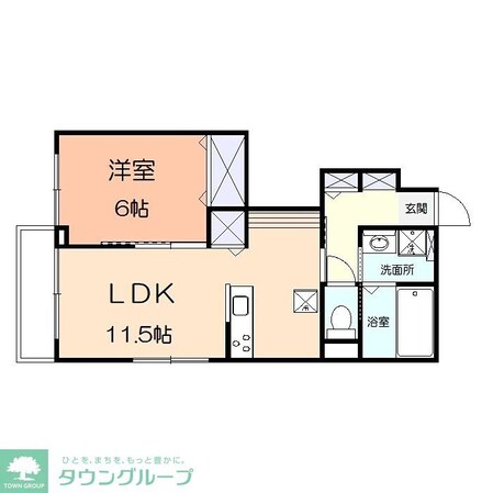 グランルーチェの物件間取画像